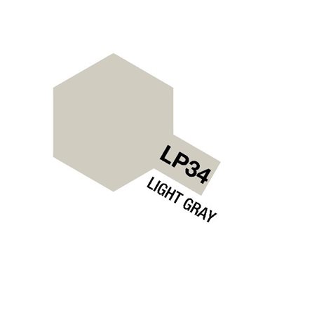 Tamiya Lacquer Paint LP-34 Light Gray (Flat)