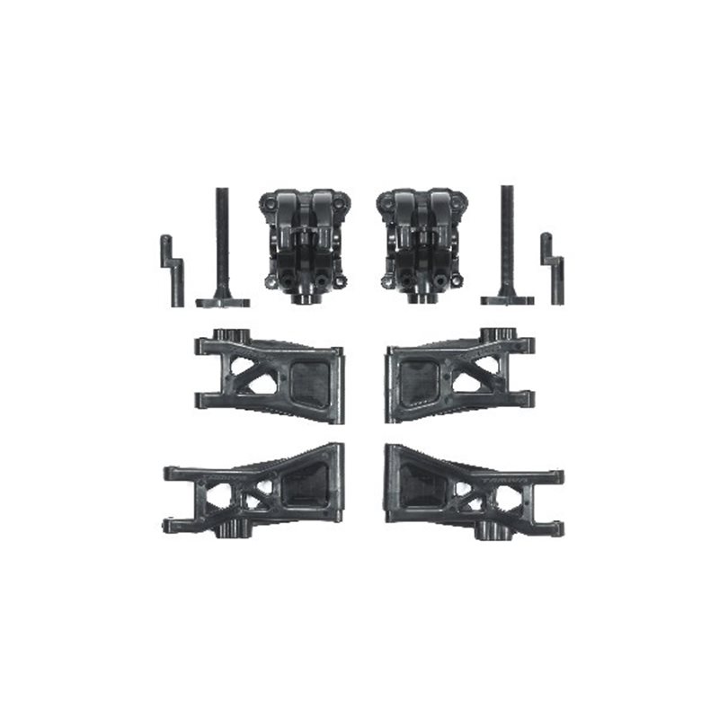 TT-02B Reinforced Gear Covers & Lower Suspension A