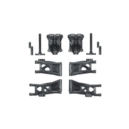 TT-02B Reinforced Gear Covers & Lower Suspension A