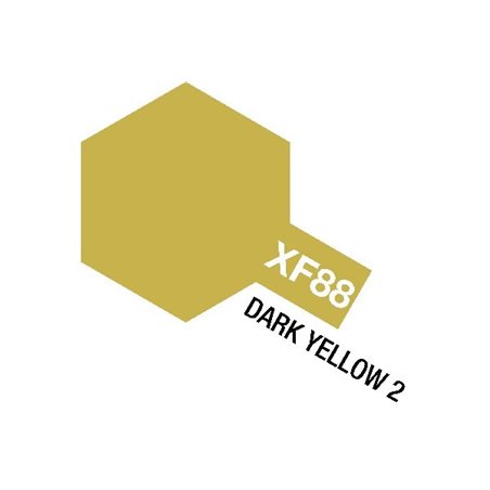 Acrylic Mini XF-88 Dark Yellow 2 (Flat)