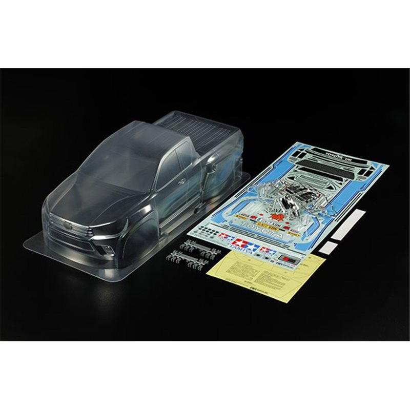 1/10 Scale R/C Toyota Hilux Extra Cab Body Parts S