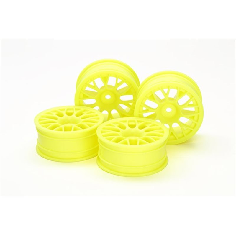 Medium-Narrow Mesh Wheels (24mm, +2, Yellow) 