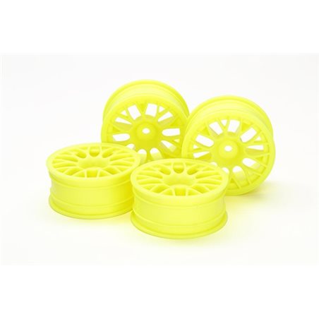 Medium-Narrow Mesh Wheels (24mm, +2, Yellow) 