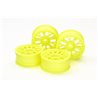 Medium-Narrow Mesh Wheels (24mm, +2, Yellow) 