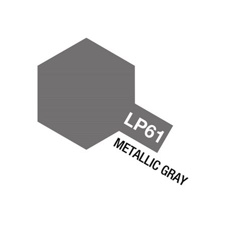Tamiya Lacquer Paint LP-61 Metallic Gray (MF)
