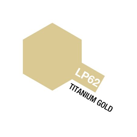 Tamiya Lacquer Paint LP-62 Titanium Gold (MG)
