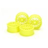 M-N 18-Spoke Wheels (24mm, Offset 0) (Yellow) 4pcs