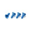Aluminum Servo Step Screws (4pcs.)