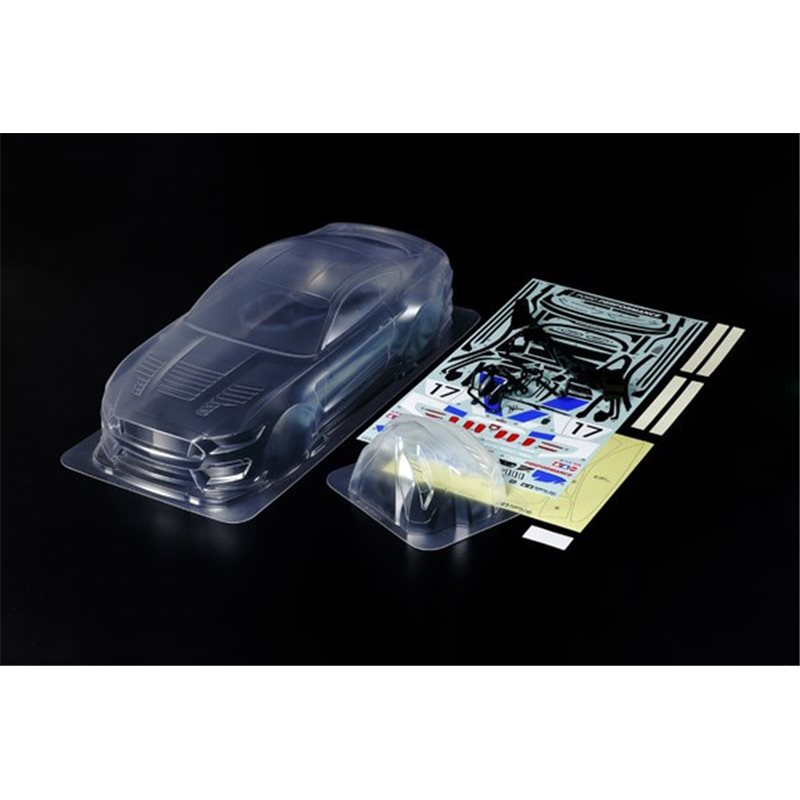 1/10 Scale R/C Ford Mustang GT4 Body Parts Set