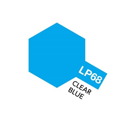 Tamiya Lacquer Paint LP-68 Clear Blue (Gloss)