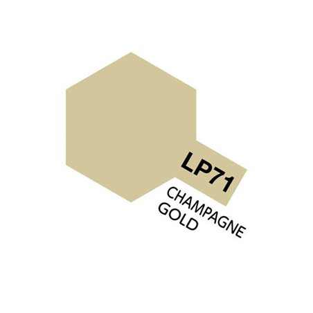 Tamiya Lacquer Paint LP-71 Champagne Gold (Gloss)
