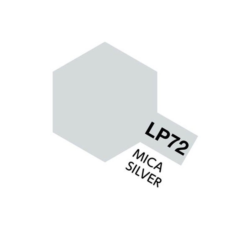 Tamiya Lacquer Paint LP-72 Mica Silver (Gloss)