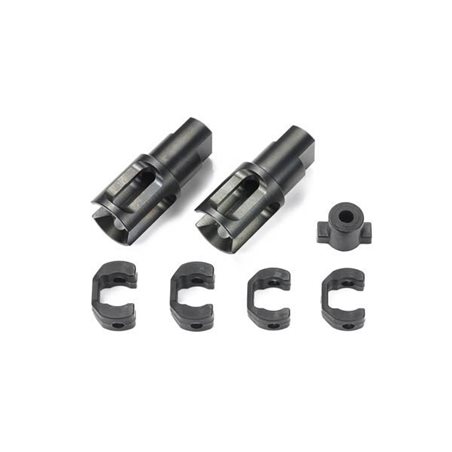 TRF420 Steel Front Direct Cups (2pcs.)