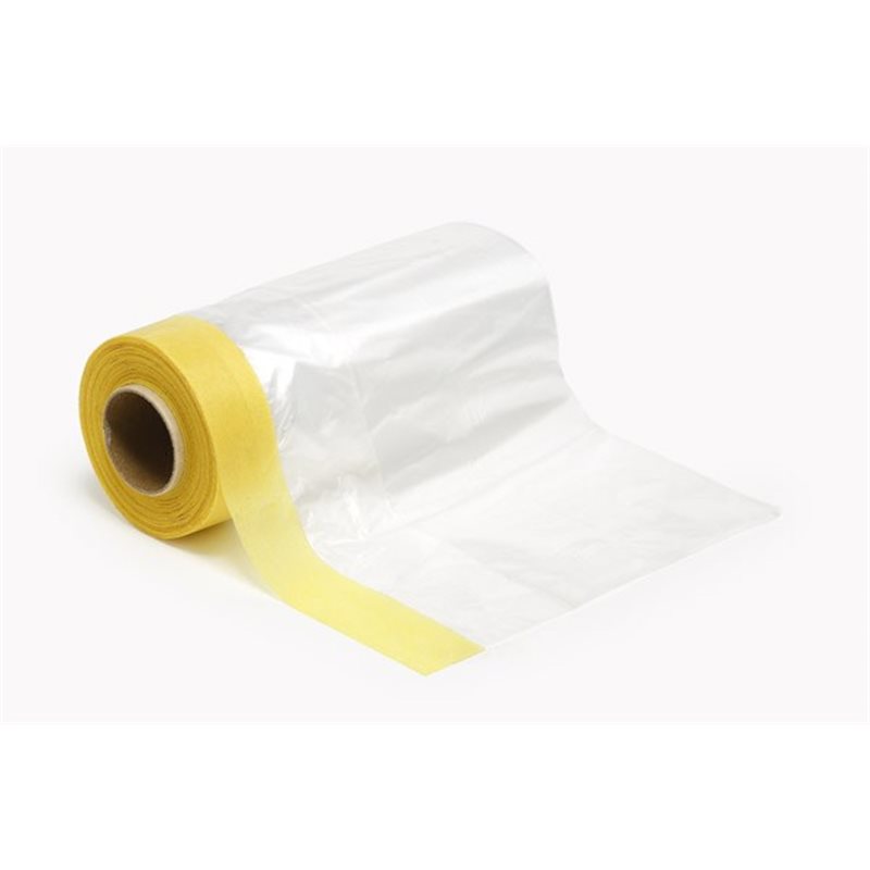 Masking Tape w/Plastic Sheeting 150mm