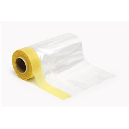 Masking Tape w/Plastic Sheeting 150mm