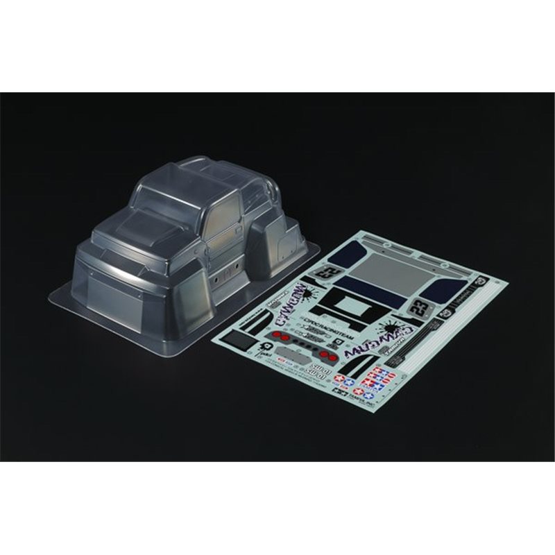 1:24 Scale R/C MudMad Clear Body Parts Set