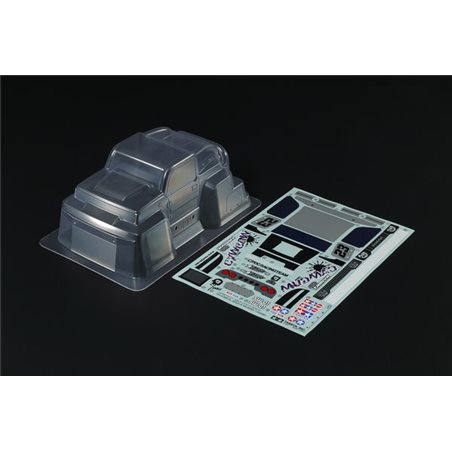 1:24 Scale R/C MudMad Clear Body Parts Set