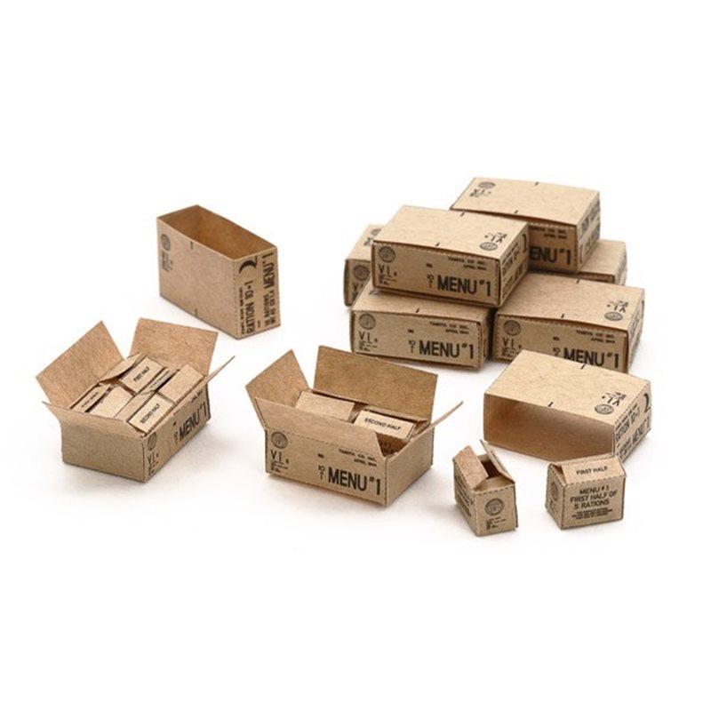 1/35 U.S. 10-in-1 Ration Cartons (WWII)
