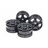 C-Shaped 10-Spoke Wheels (Black) 4pcs.