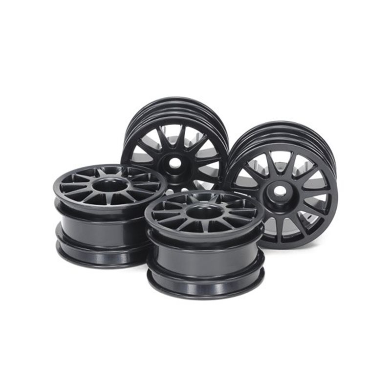 M-Chassis 11-Spoke Wheels (Black, 4pcs.)