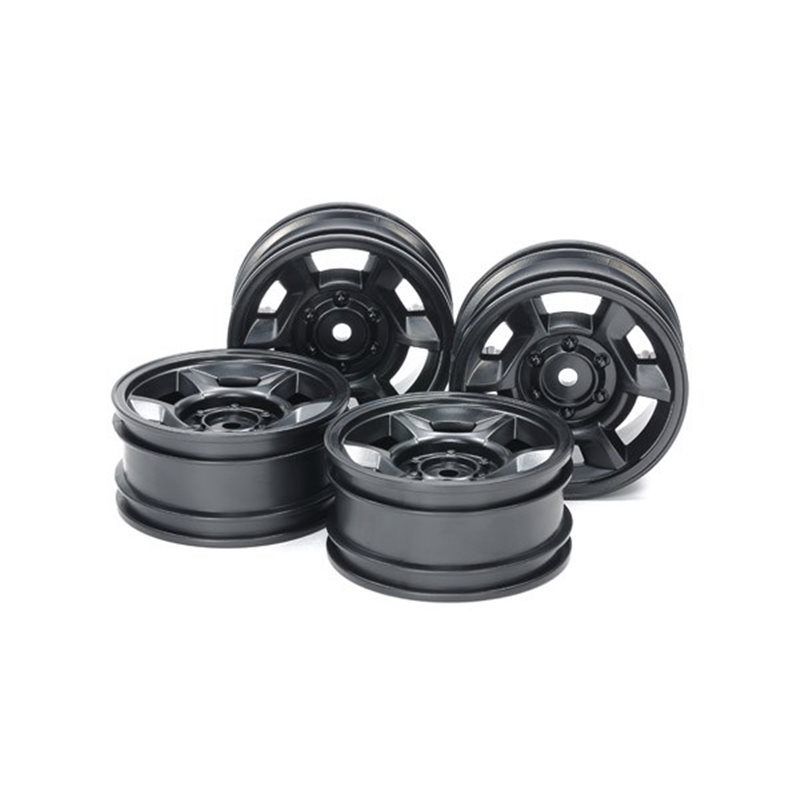 CC-02 6-Spoke Wheels (26mm Width, Offset +4) (4)