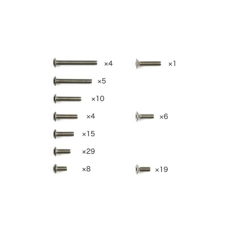 XV-02 Titanium Screw Set