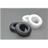 Ribbed 'Rough Ride' Tires (w/Inner Sponge, 2pcs.)