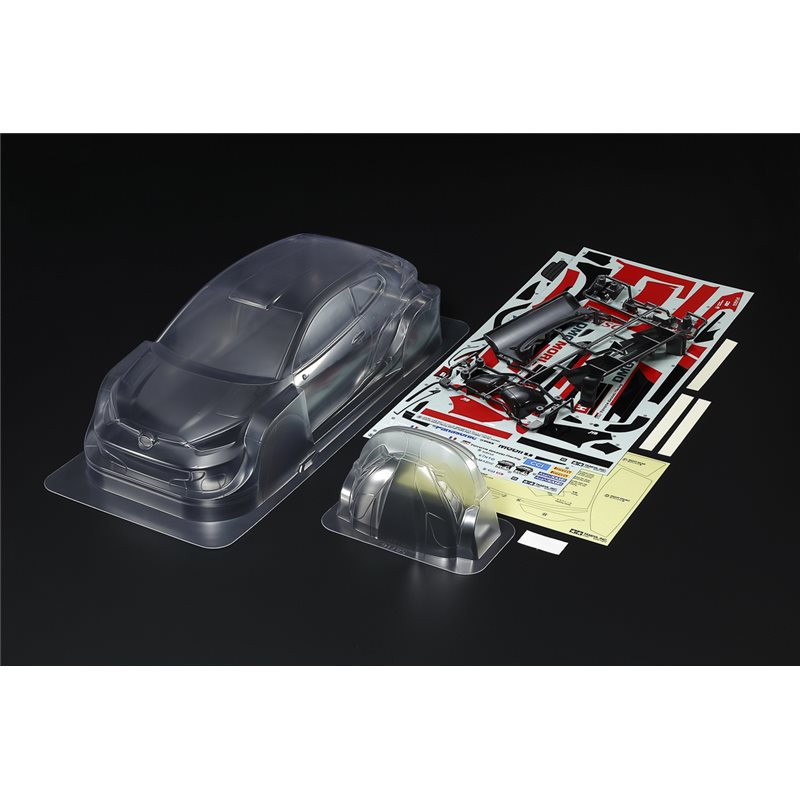 1/10 Scale R/C Toyota GAZOO Yaris Body Parts Set 