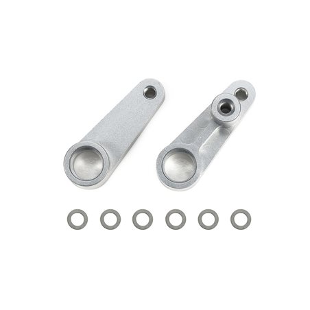 BB-01 Aluminum Steering Arms (L/R)