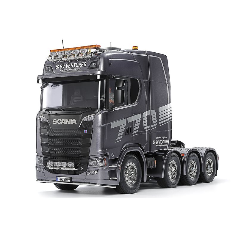 1/14 R/C Scania 770 S 8x4/4 (Gun Metal Edition) 1/14 R/C Scania 770 S 8x4/4 (Gun Metal Edition)