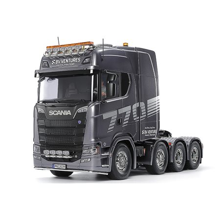 1/14 R/C Scania 770 S 8x4/4 (Gun Metal Edition)