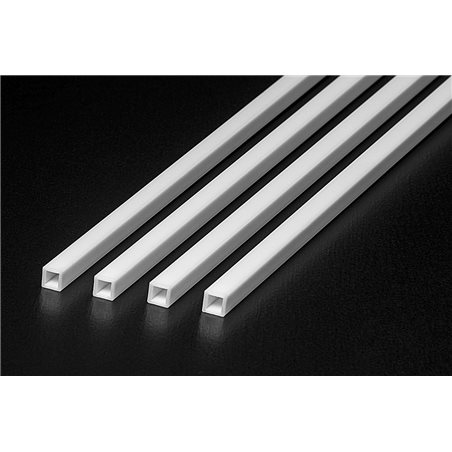 Plastic Beams 5mm Square Tube (4pcs.)