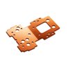 Bulkhead Lower Plate 2.5mm (Flux/Orange)