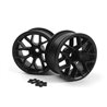 RTR WHEEL 26MM BLACK (9MM OFFSET/2PCS)