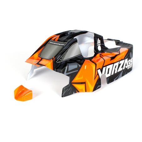 Vorza VB-2 Nitro Buggy Painted Body (Orange)