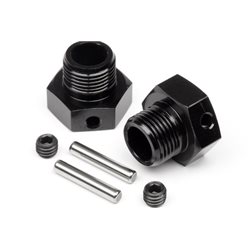Wheel Hex Hub 6.7mm (2pcs/Black)