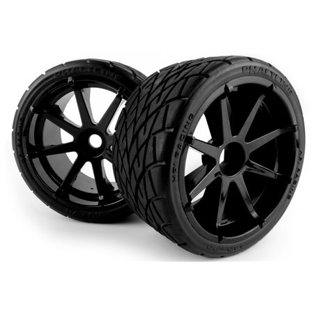 Mounted Phaltline Tire on 3256 Blast Black Wheel