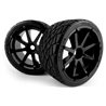 Mounted Phaltline Tire on 3256 Blast Black Wheel