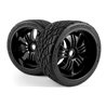 Mounted Phaltline Tire on 3251 Tremor Black Wheel