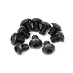 Button Head Screw M3X4Mm (Hex Socket/10Pcs)