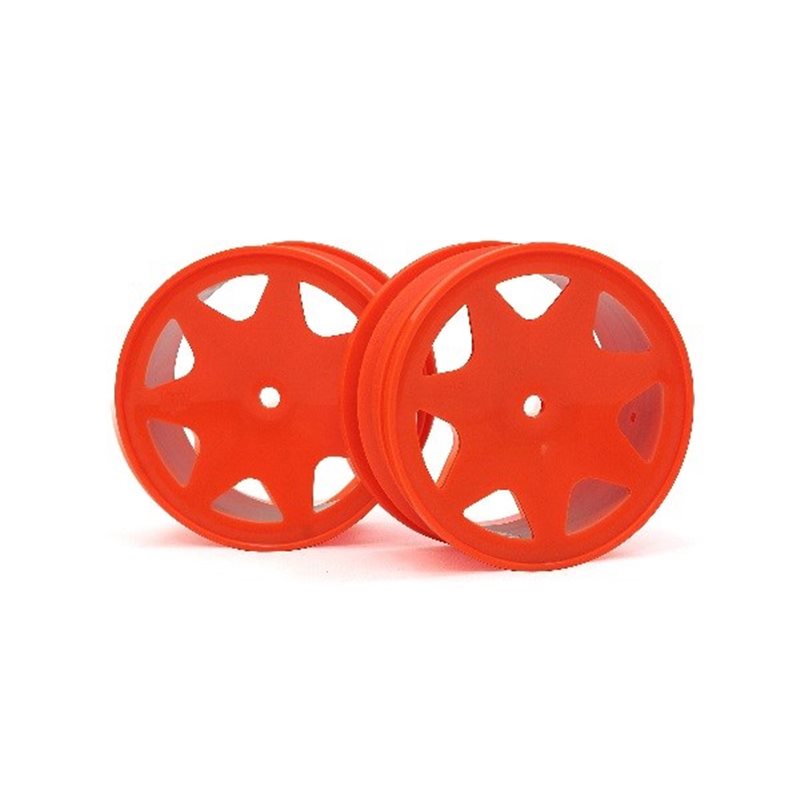 Ultra 7 Wheels Orange 30Mm (2Pcs