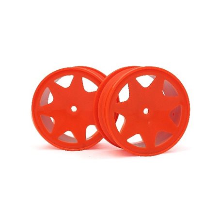 Ultra 7 Wheels Orange 30Mm (2Pcs