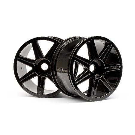 7 Spoke Black Chrome Trophy Truggy Wheel