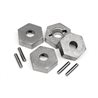 17Mm Hex And Pin Set (4Pcs)