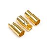 Female Gold Connectors (6.0Mm Dia) (3 Pcs)