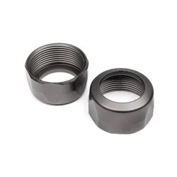 Shock Cap 20X12Mm (Gunmetal (2/Pcs)