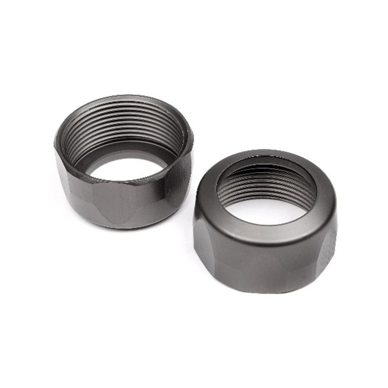 Shock Cap 20X12Mm (Gunmetal (2/Pcs)