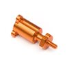Aluminum Wheel Hub Right (Orange)