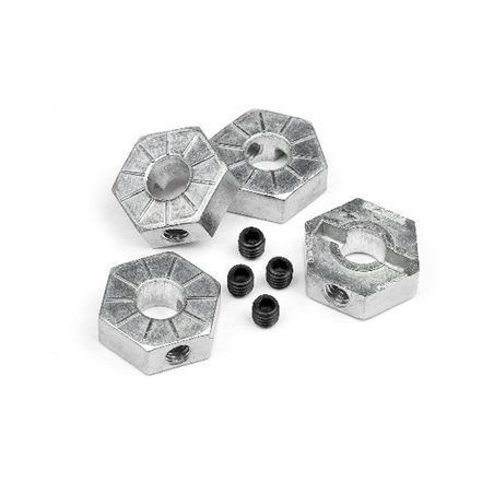 Locking Hex Wheel Hub 12Mm (4Pcs)