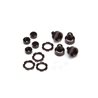 Shock Color Parts Set (Dark Brown Anodized)